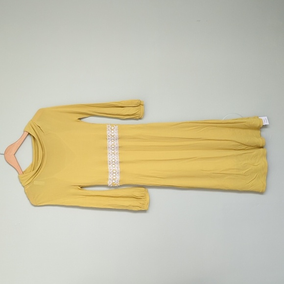 Valentino Vintage Mustard Dress, 42 - Picture 1 of 7